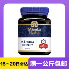 【极速】Manuka Health 蜜纽康 MGO115+麦卢卡蜂蜜 1公斤（等于UMF6+）【同仓满1公斤包邮】